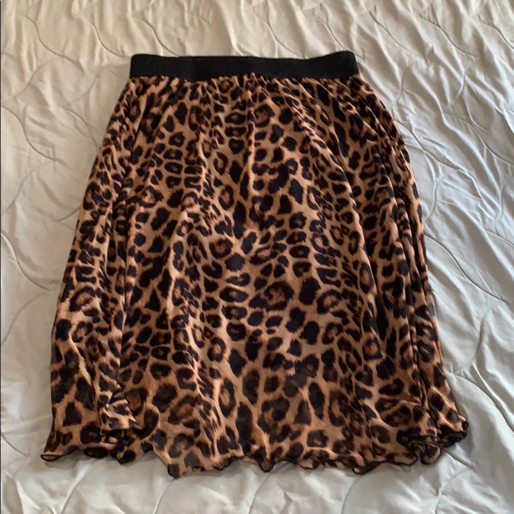 Lularoe Lola leopard print
